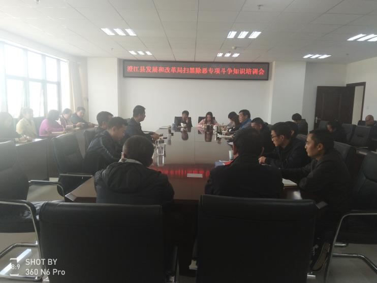 发改局多措并举开展扫黑除恶专项斗争