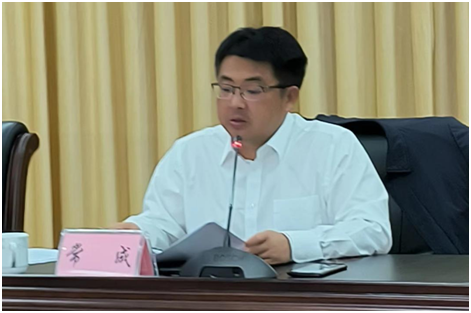 工作,确保下沉督察工作顺利开展,市政府副市长李志昌在会议上作强调