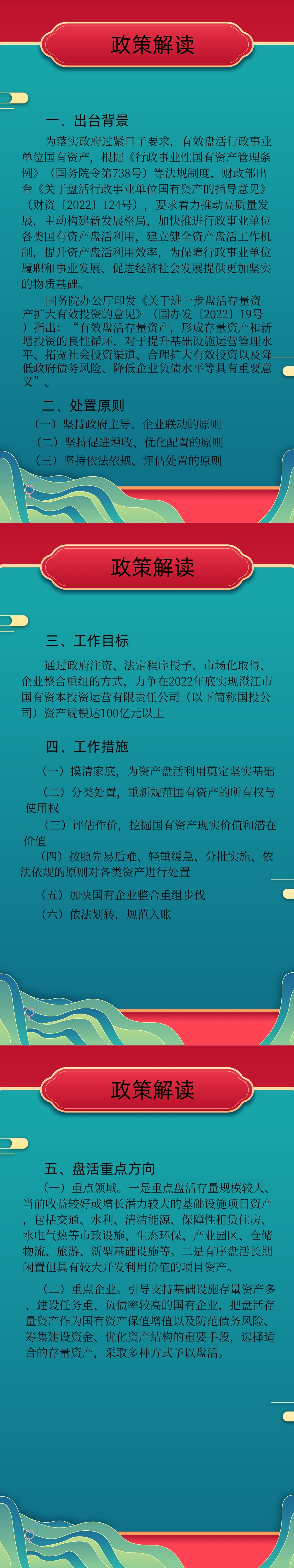 澄江市2022年存量国有资产资源盘活处置实施方案的解读.jpg